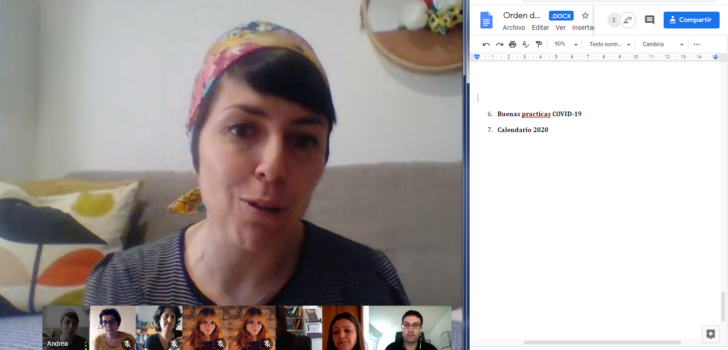 Els grups de treball del projecte Talento ASPACE reprenen les seves reunions per videoconferència
